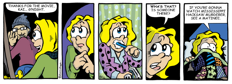 Randie Scared After Movie