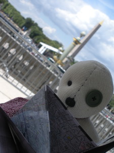 Harold with Map